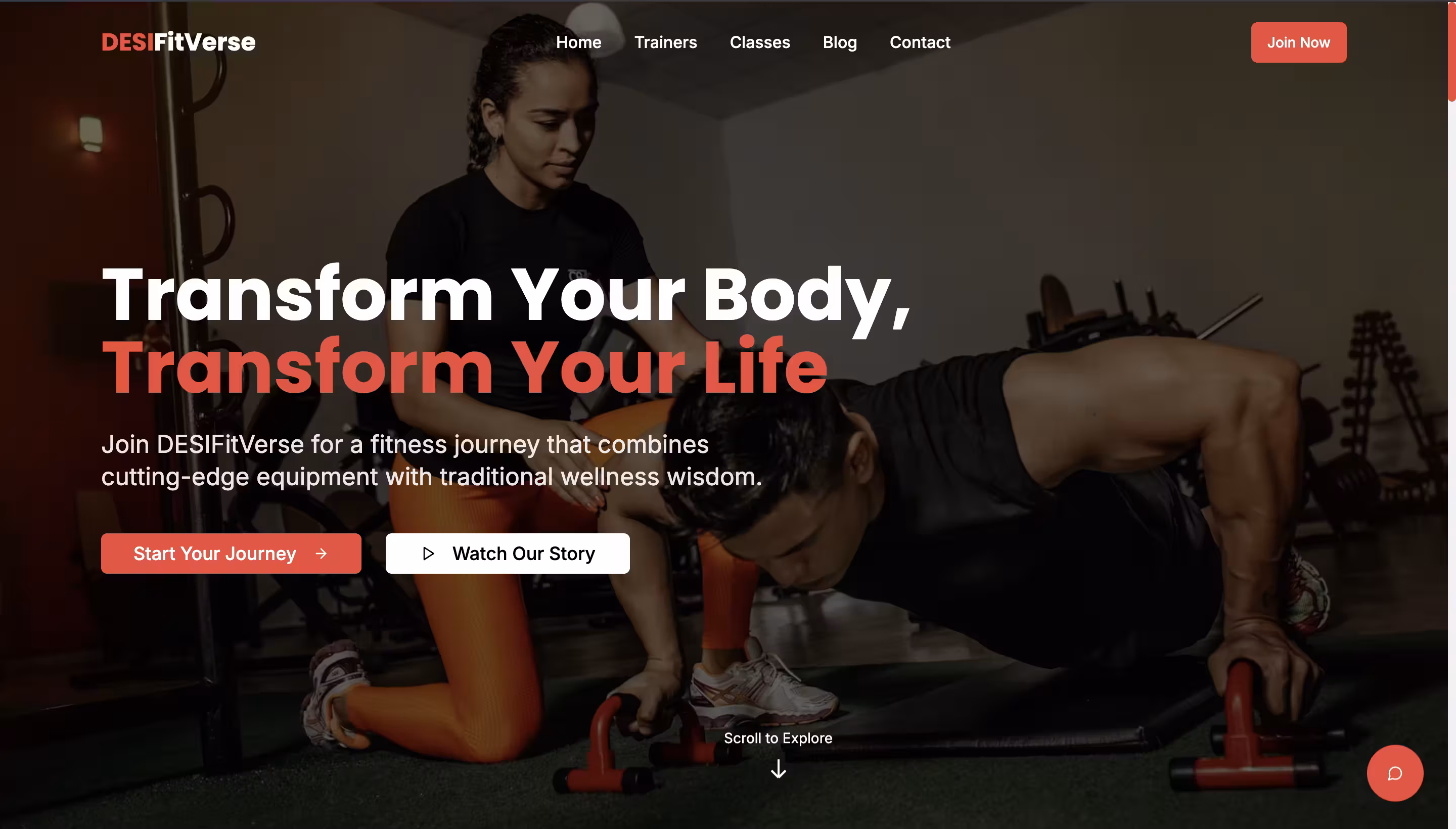 DESIFitVerse - Premier Fitness Destination live preview