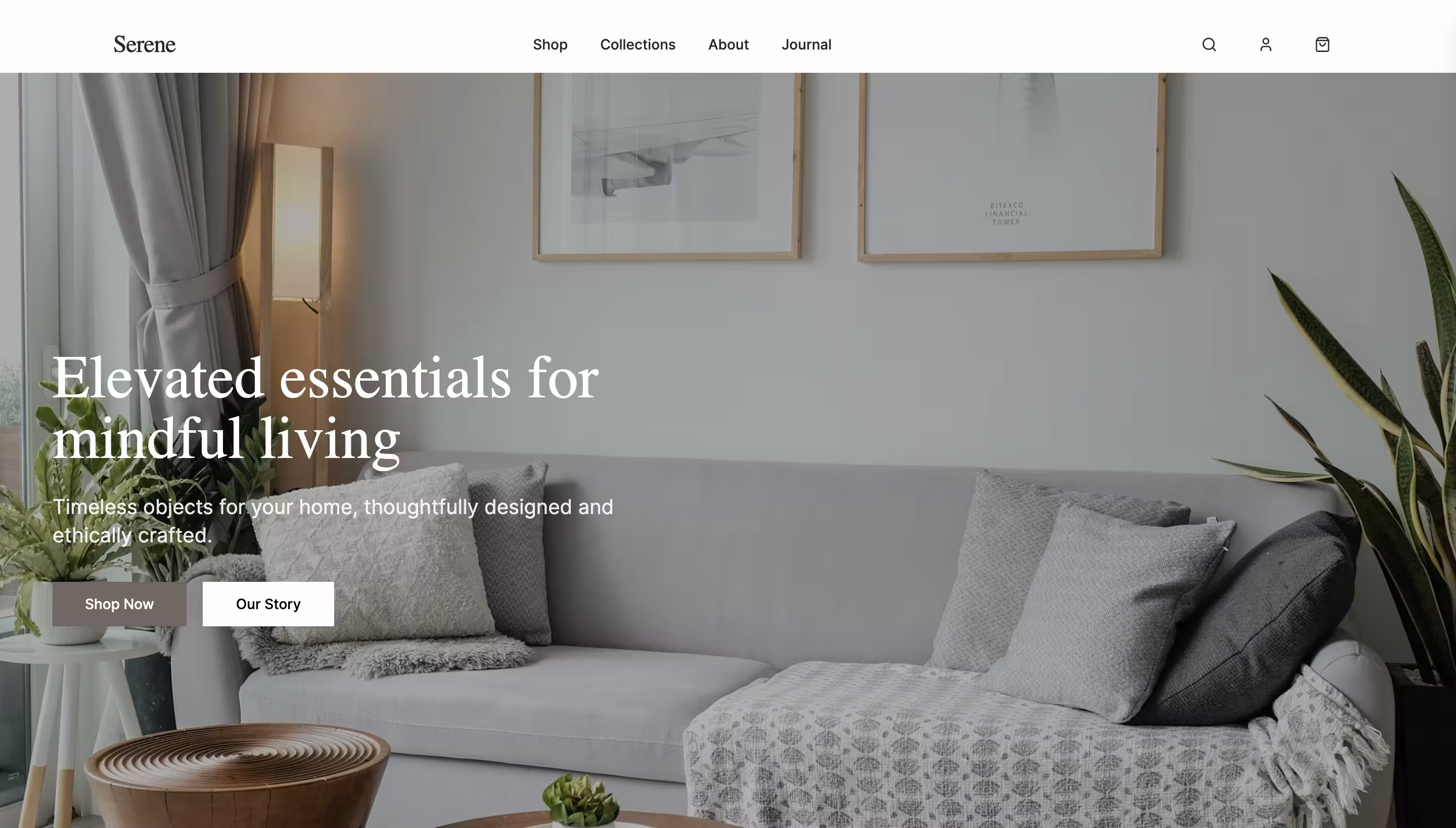 Serene Wellness live preview