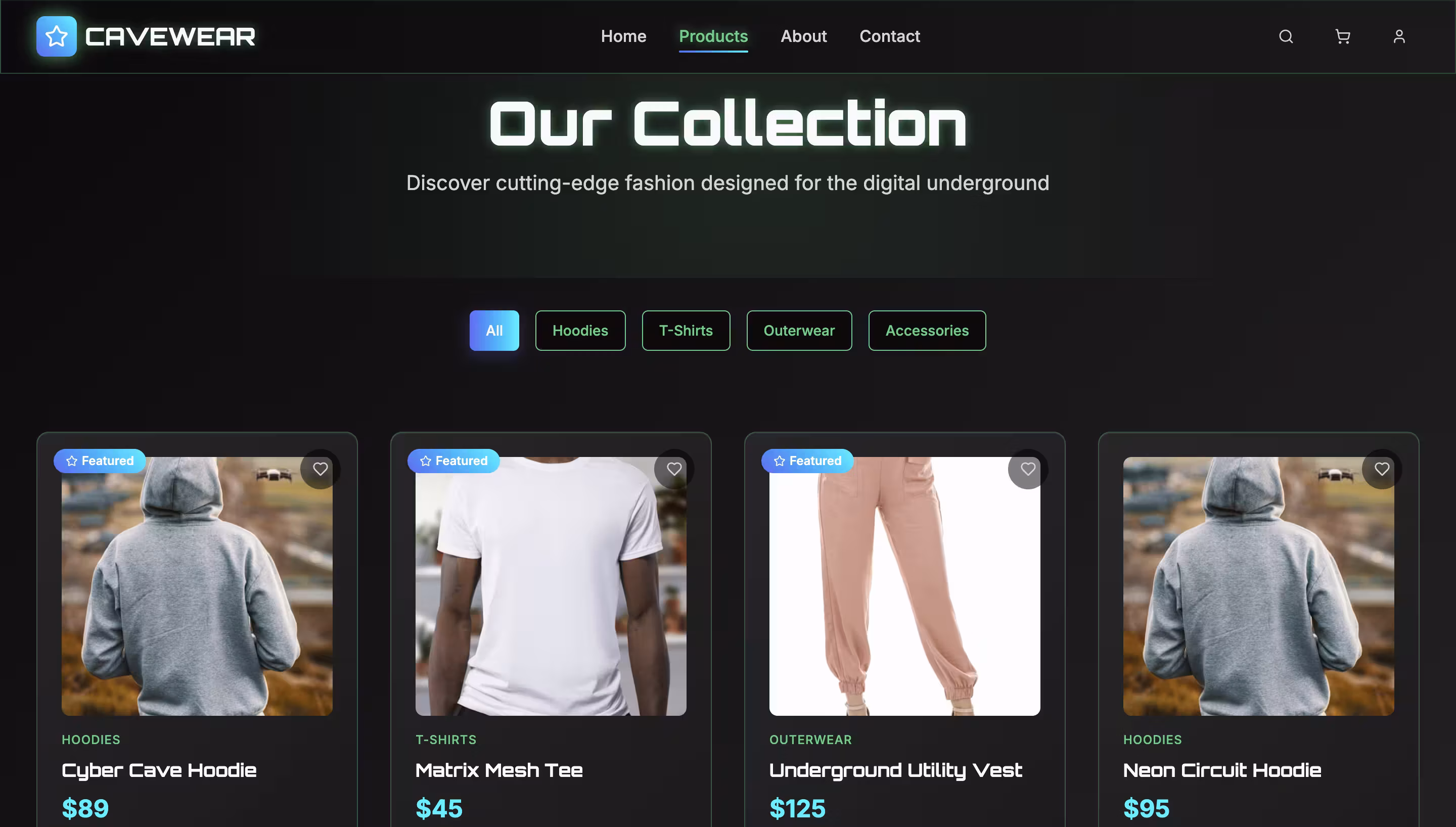 CaveWear screenshot