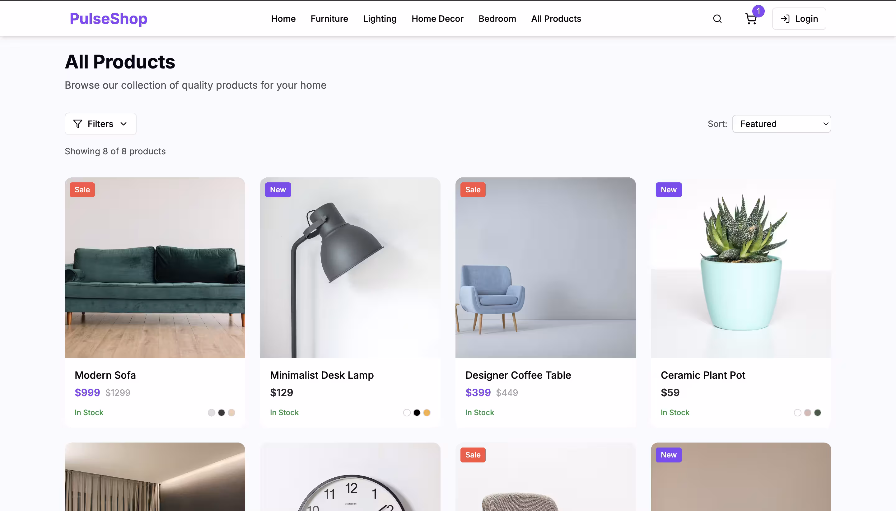Pulse Fitness Store screenshot