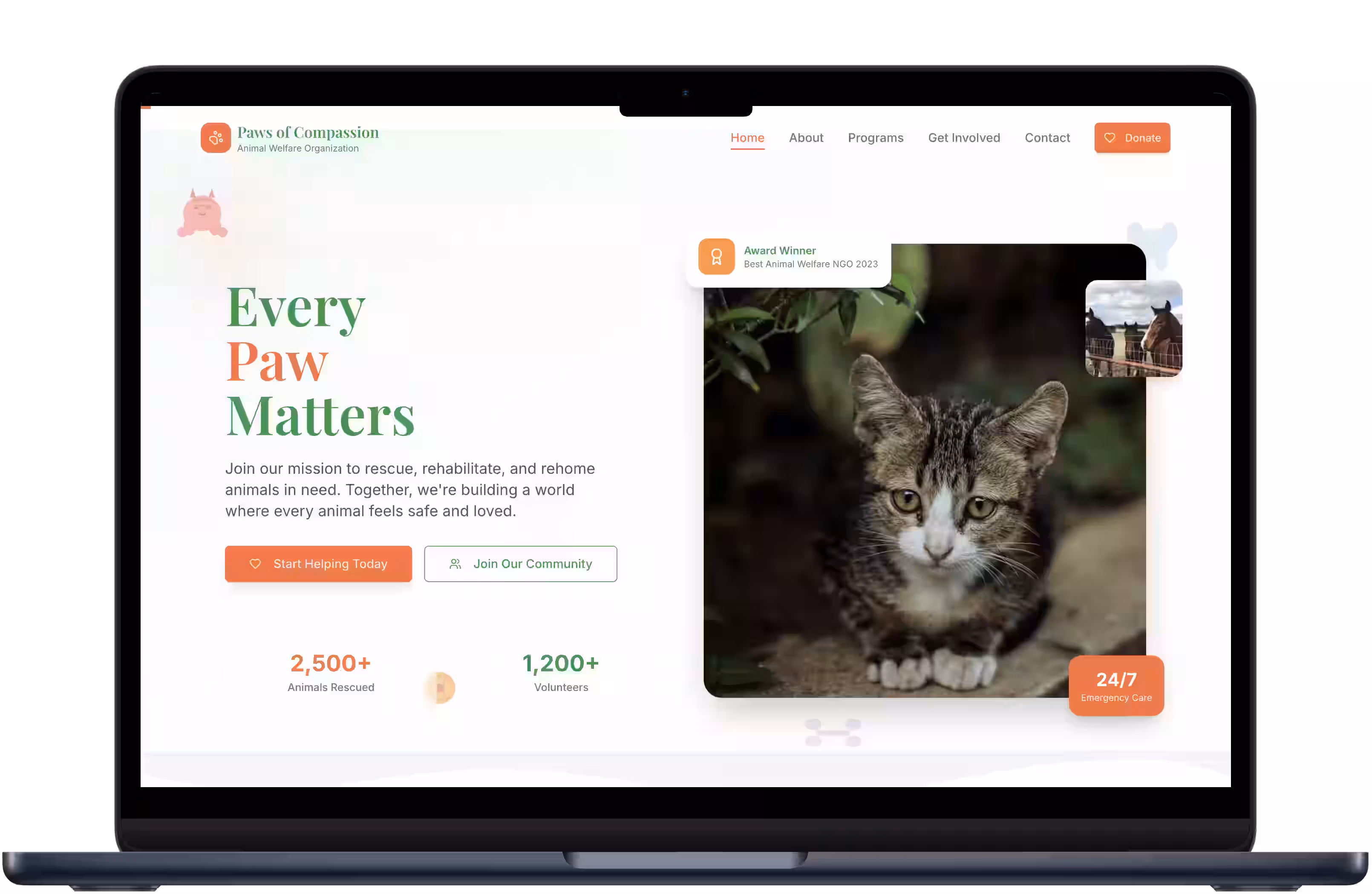 Paws for Compassion Rescue Portal