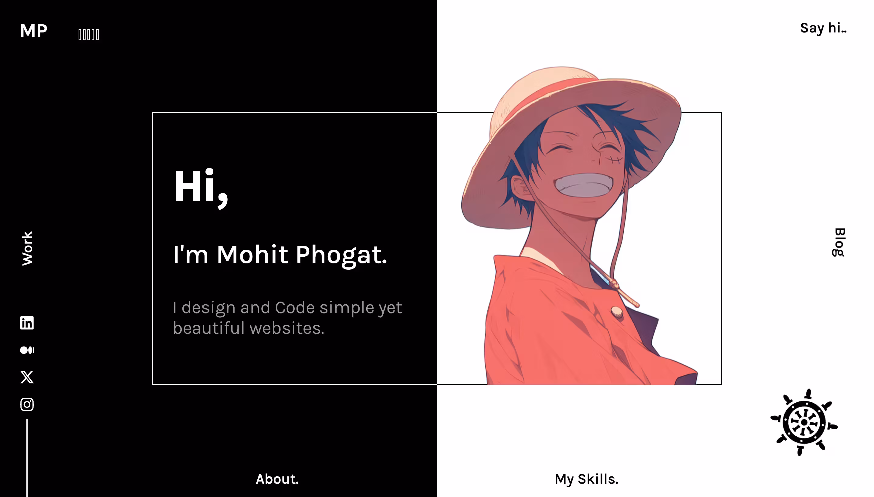 Mohit Phogat Personal Portfolio screenshot