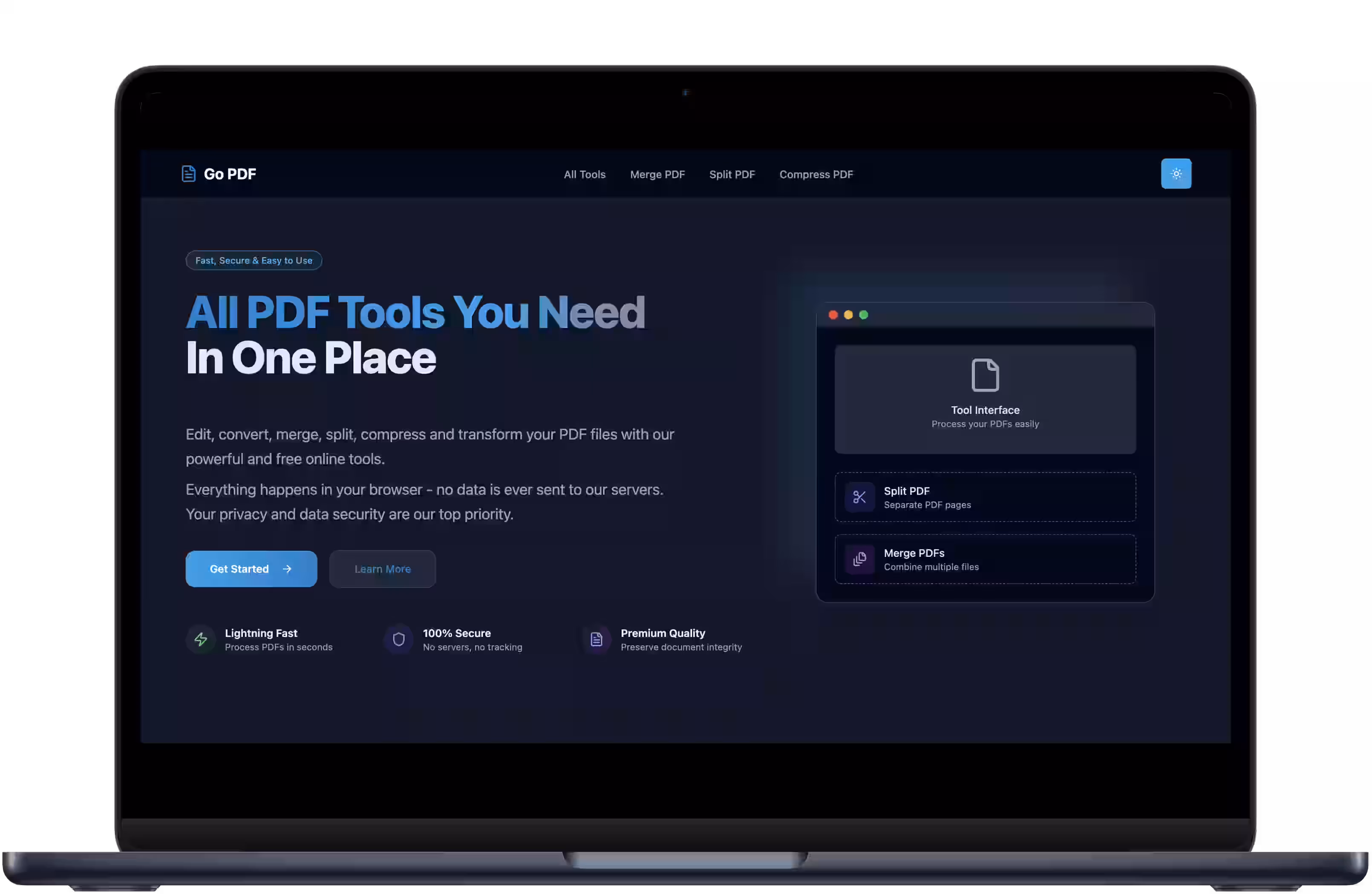 GoPDF — Free PDF Tools in One Place